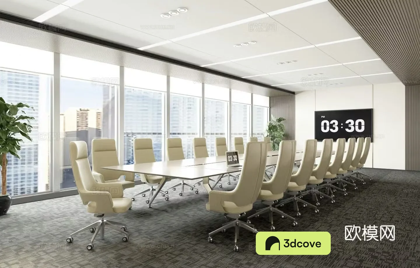 Modern conference room