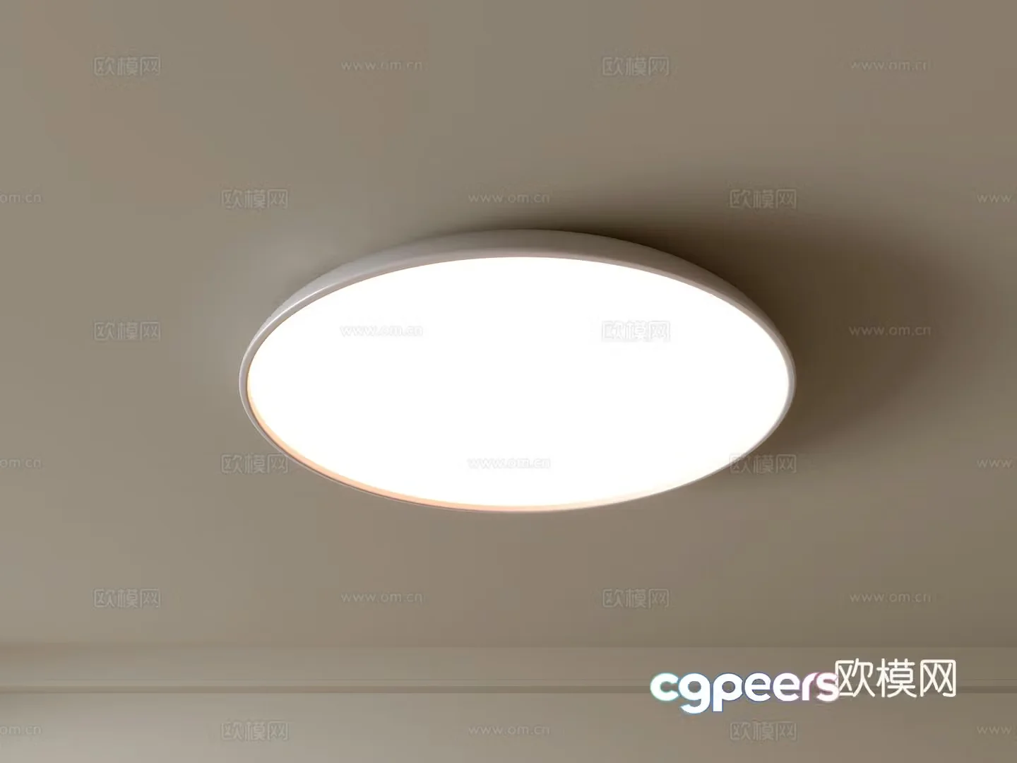 Modern ceiling lamp Geometric ceiling lamp Bedroom lamp Artistic shaped lamp Fashion living room lamp 3D model