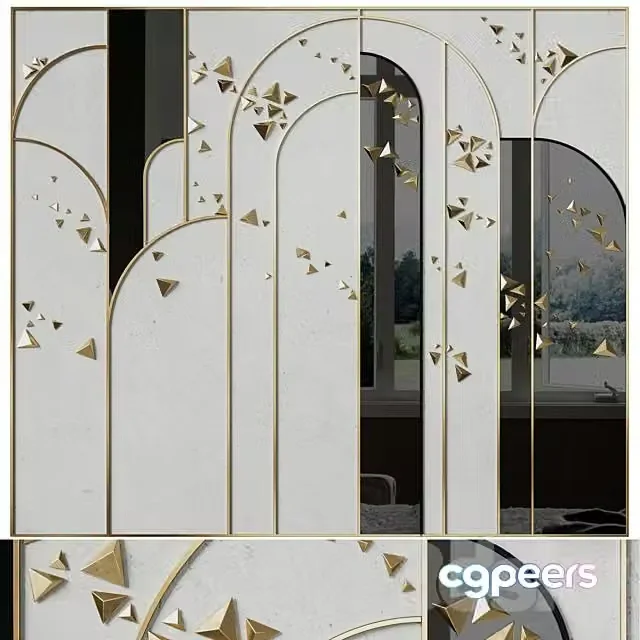 3ds Max Free – Wall Panel 23