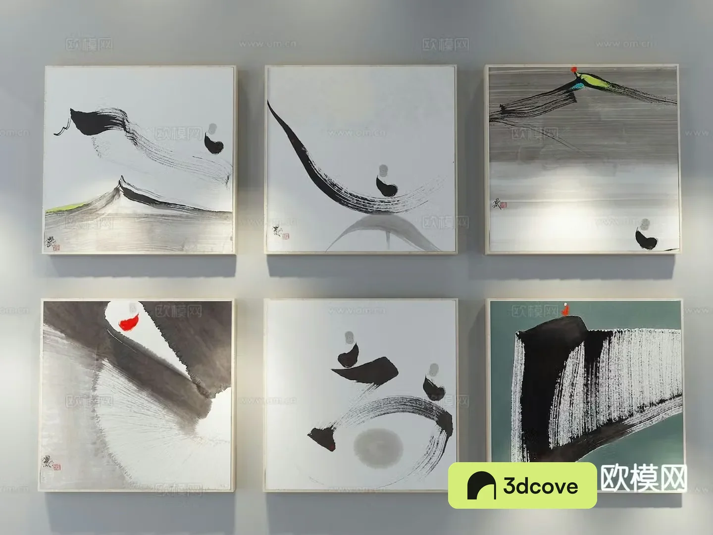 New Chinese style decorative painting hanging painting ink painting