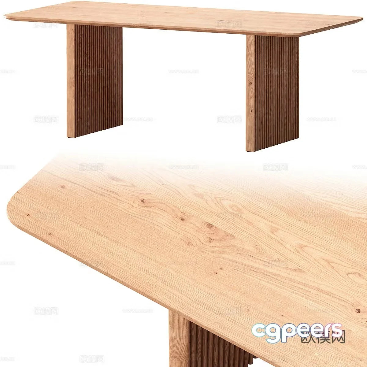 Desk 3d model