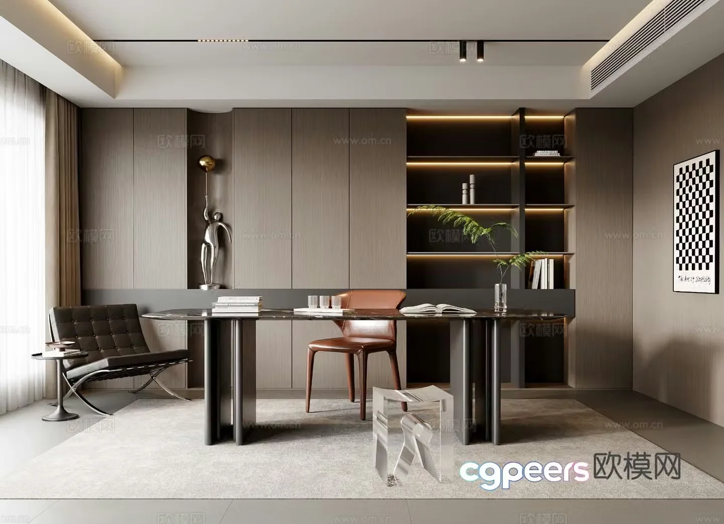Italian study 3D model