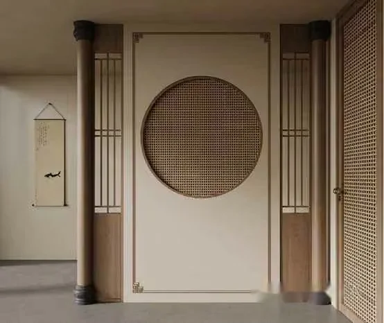 Asian-Inspired Door 3D Model – 6025 – VRAY Render