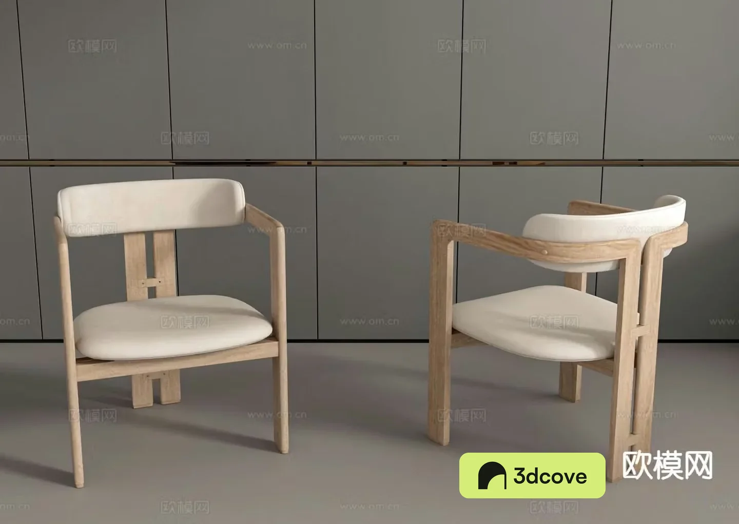 wabi-sabi chair wooden chair leisure chair