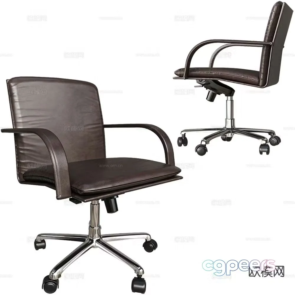 Office chair conference chair staff chair 3d model