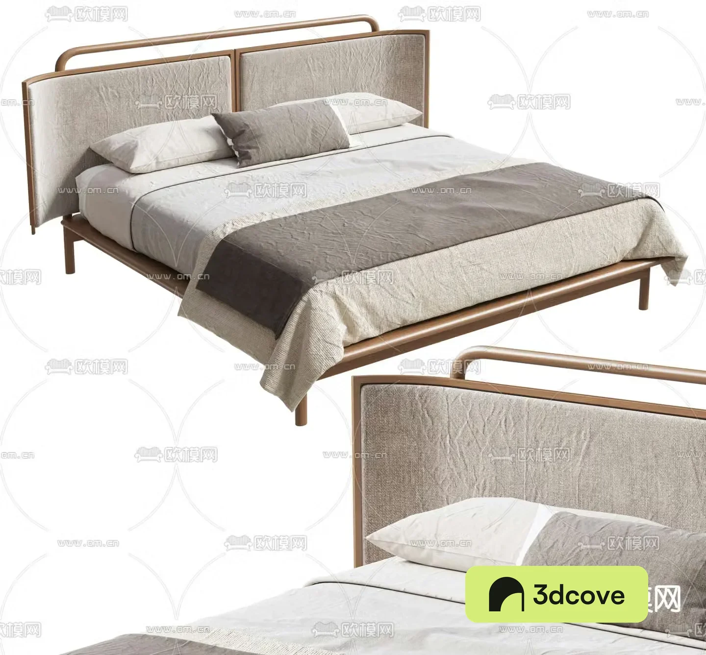 Frida double bed