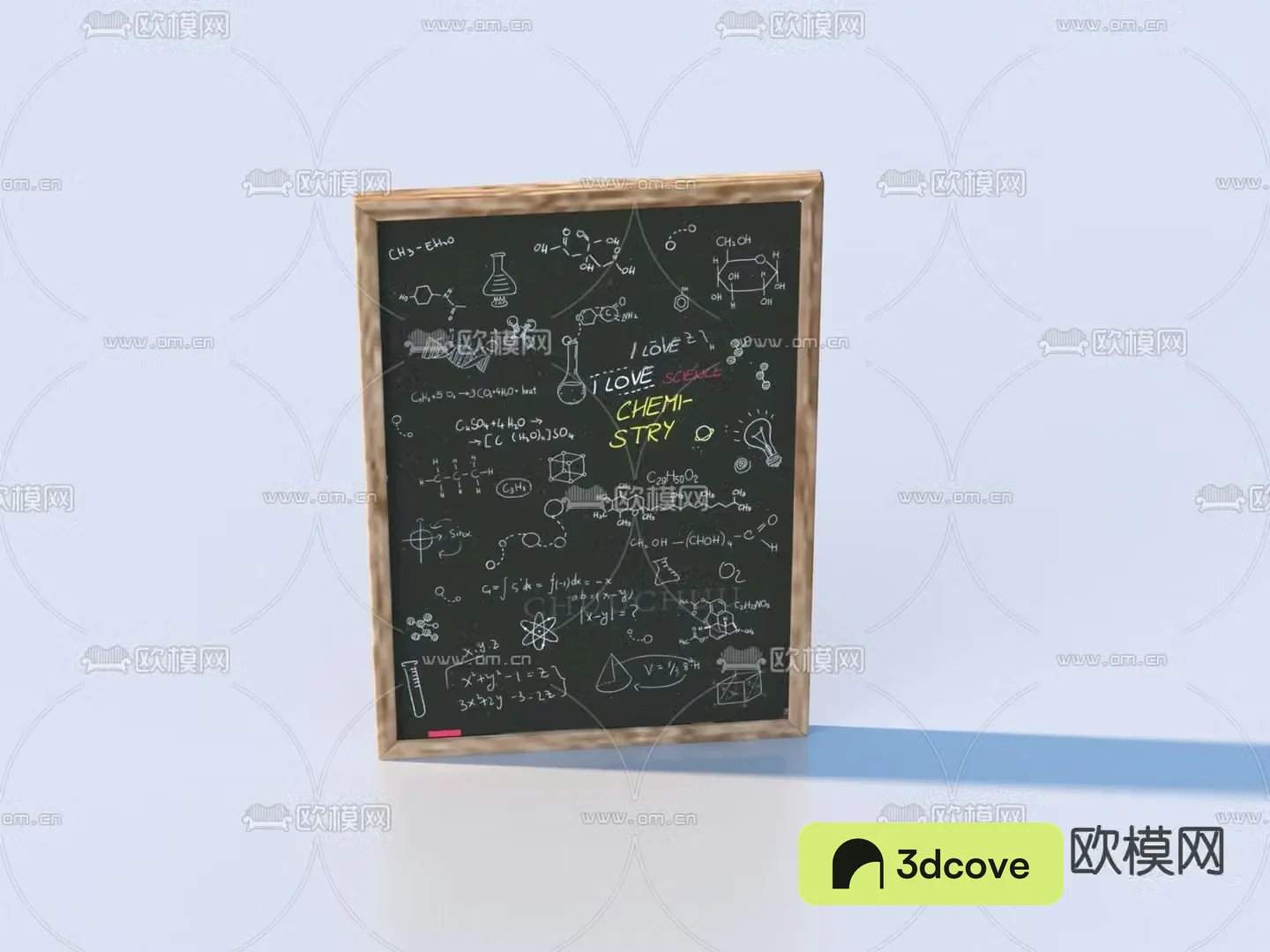 Blackboard graffiti wall billboard shop sign