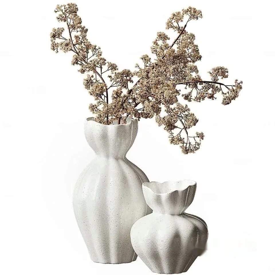 White Ceramic Vases 3D Model – 16474 – CORONA Render