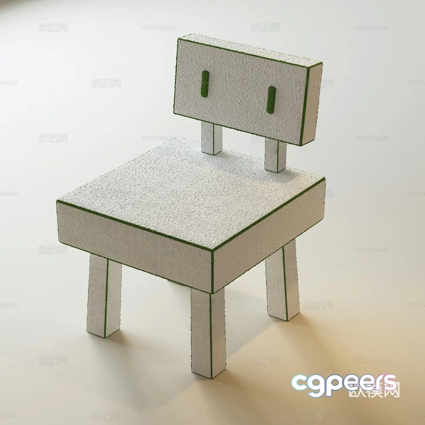 Leisure chair modern leisure chair modern French leisure chair children’s chair 3d model
