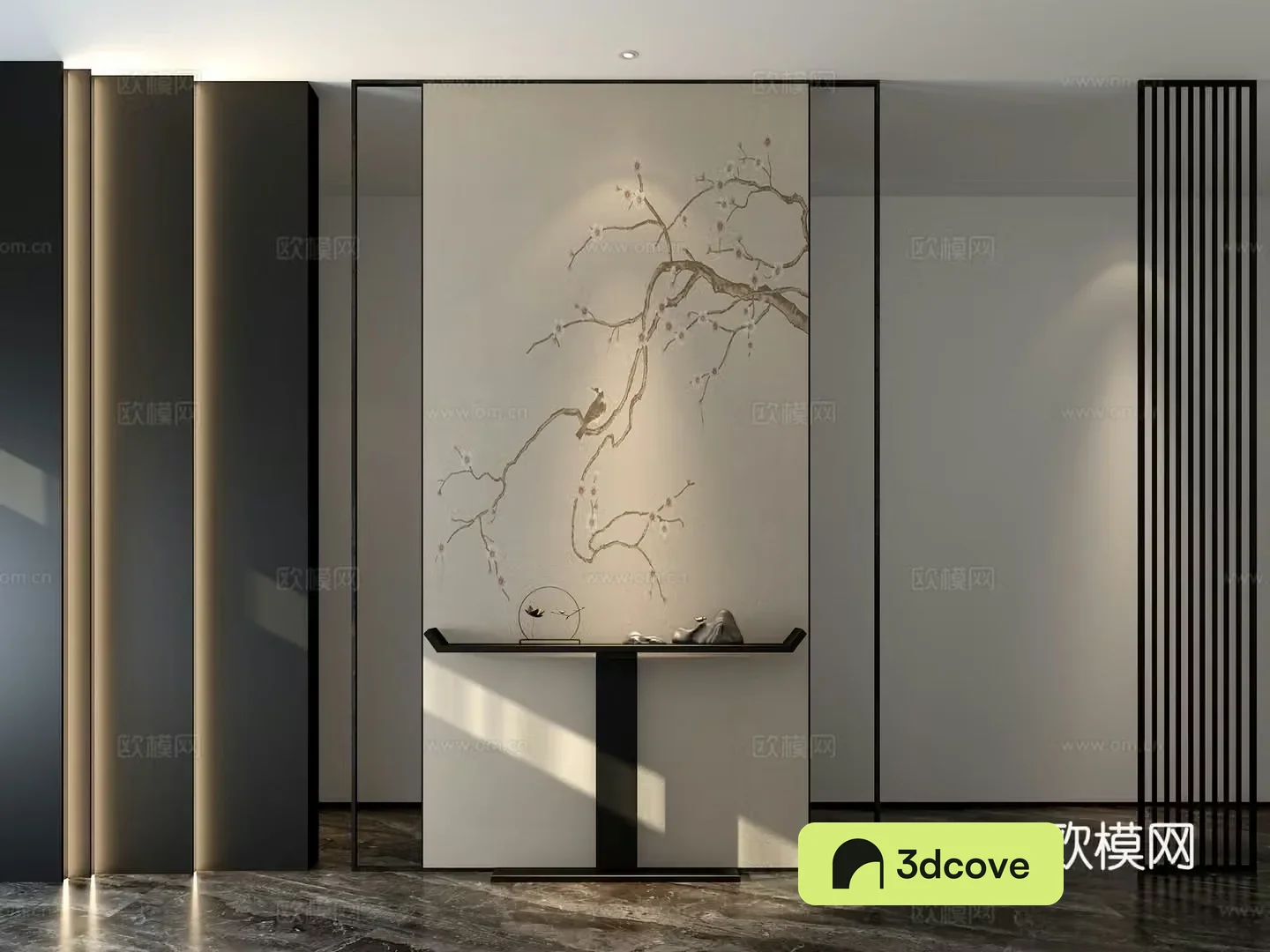 New Chinese style entrance