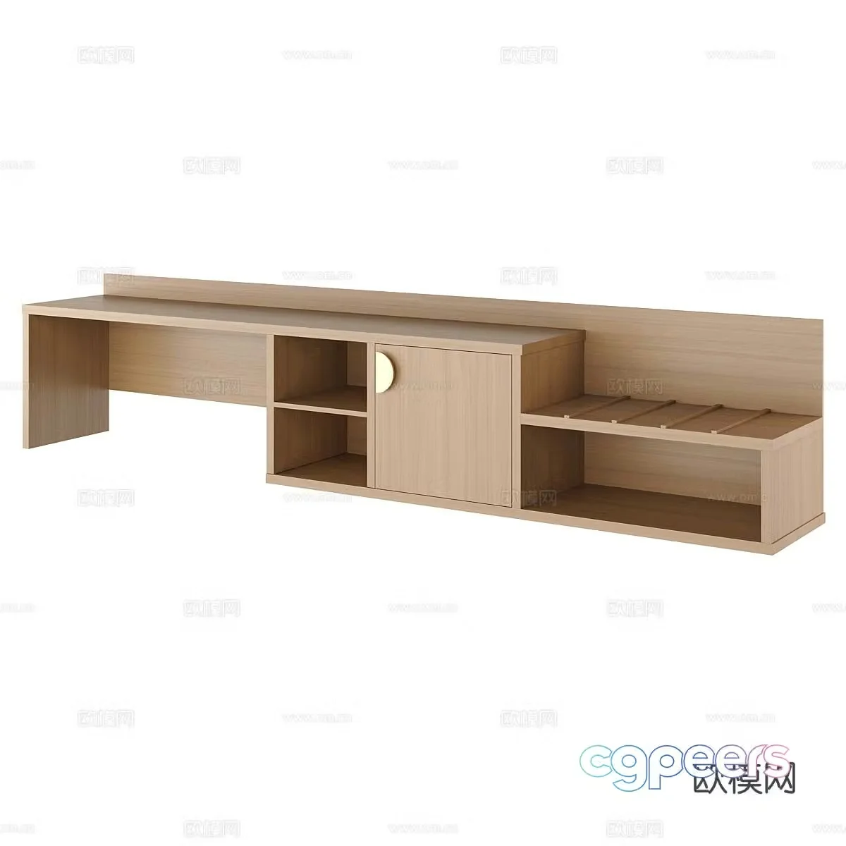 New Chinese style TV cabinet 3d model