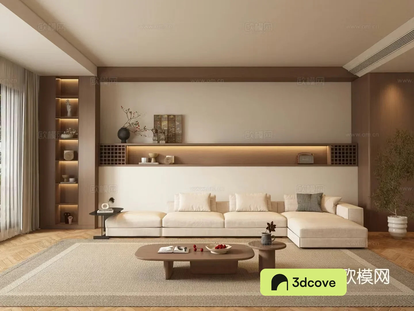 Medieval style living room