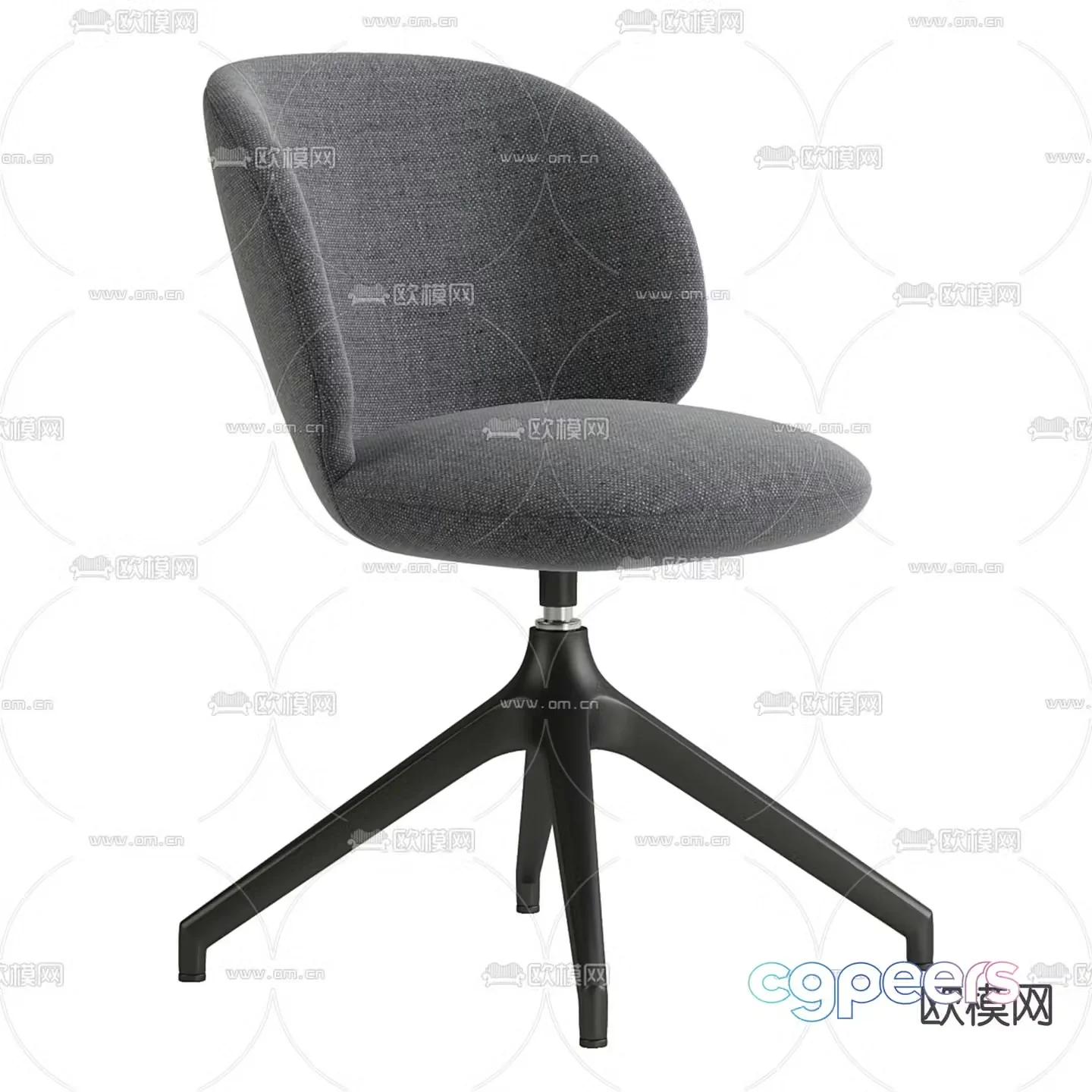 Modern office chair staff chair 3d model