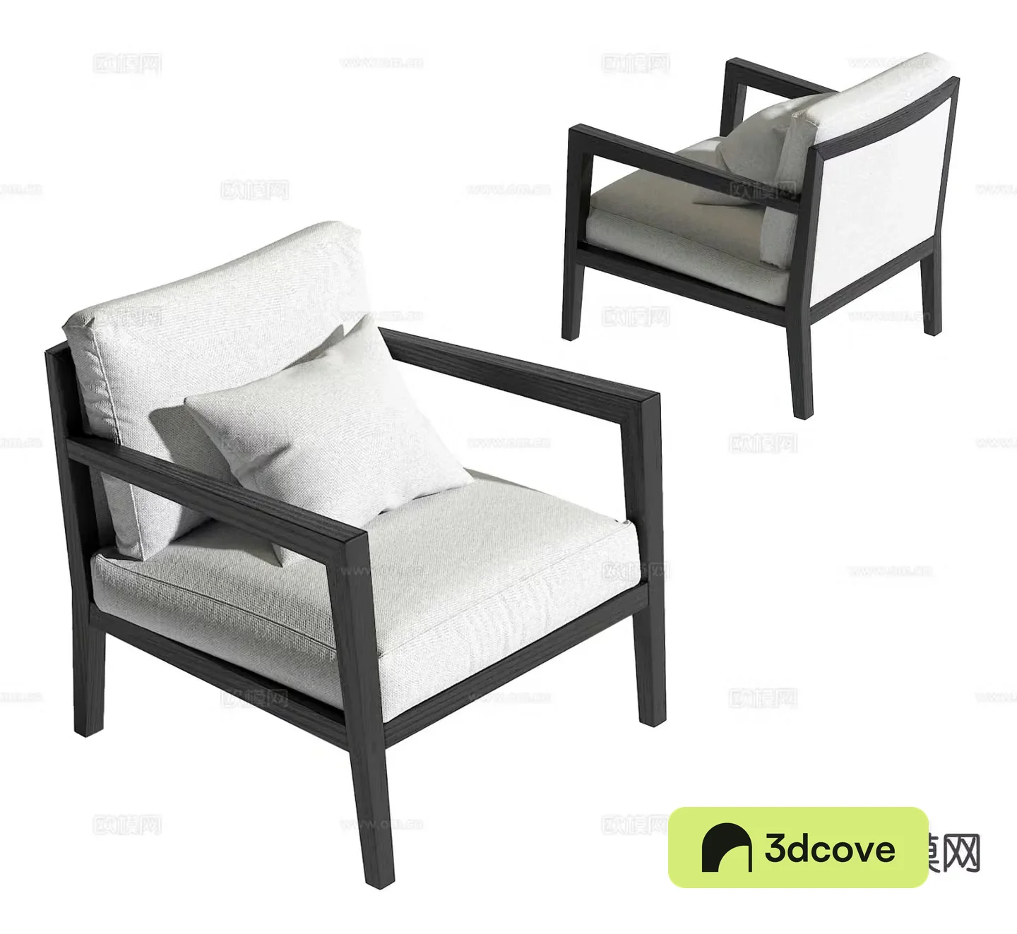 Modern armchair lounge chair