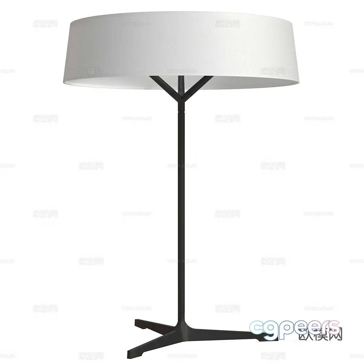 Modern floor lamp 3d model