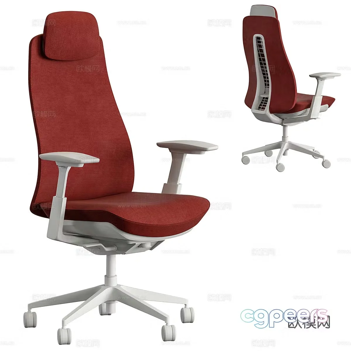 Office chair 3d model