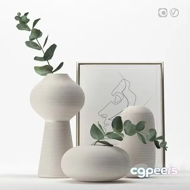 3ds Max Free – Decorative set 5