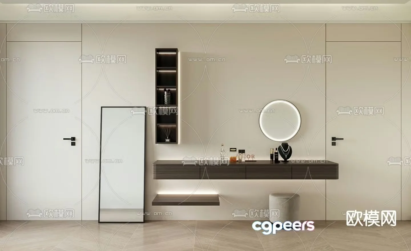 Dressing table dressing table 3d model