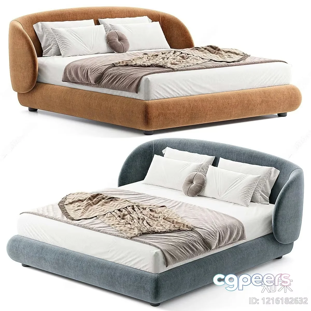 Bedroom Furniture 3D Model – 10982 – VRAY Render