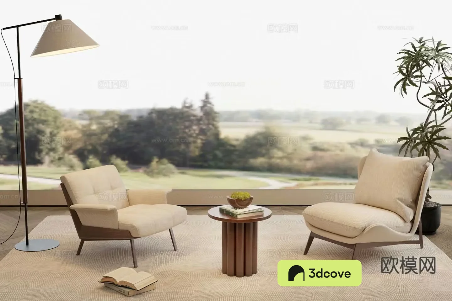 Modern chair leisure chair
