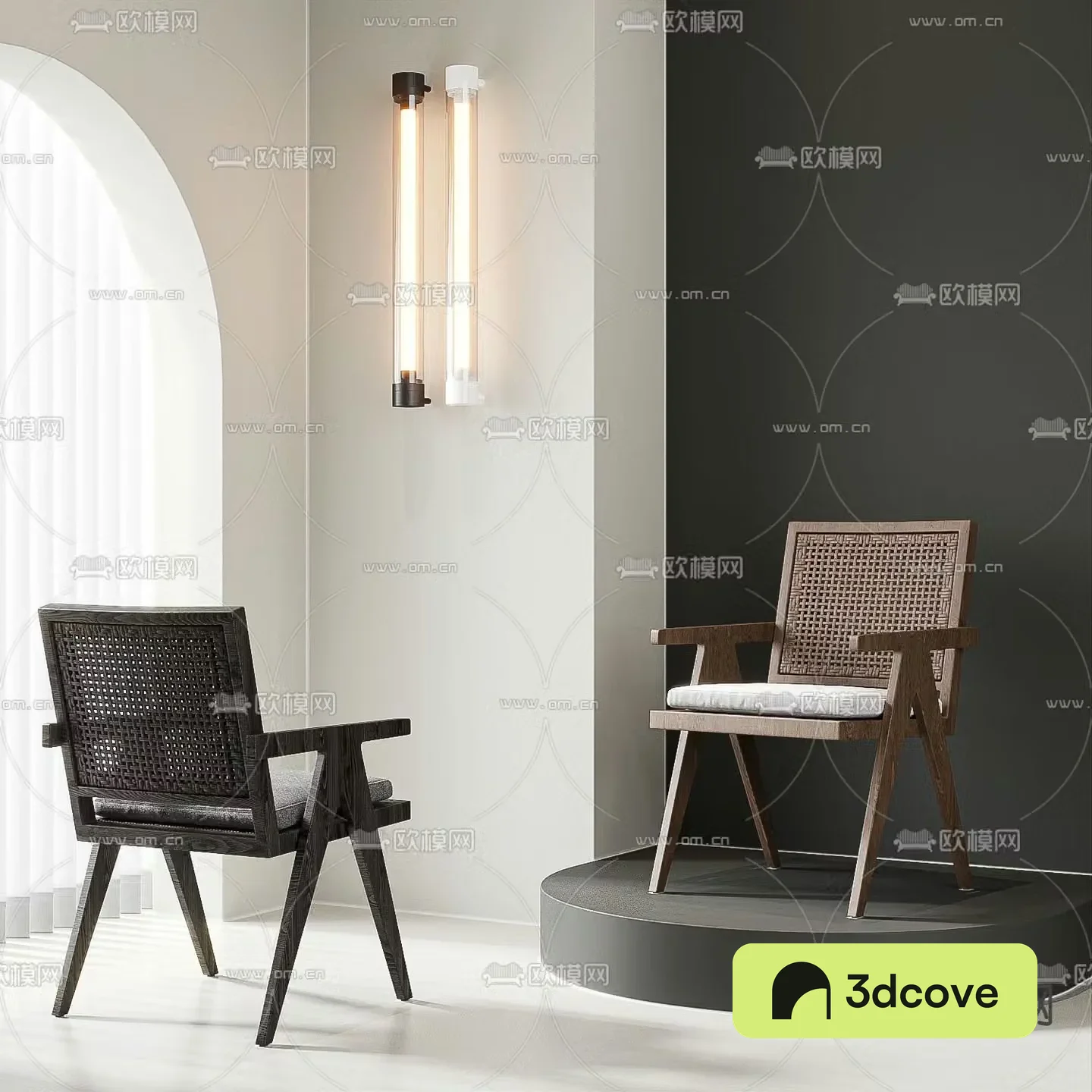 Wabi-sabi chair dining chair