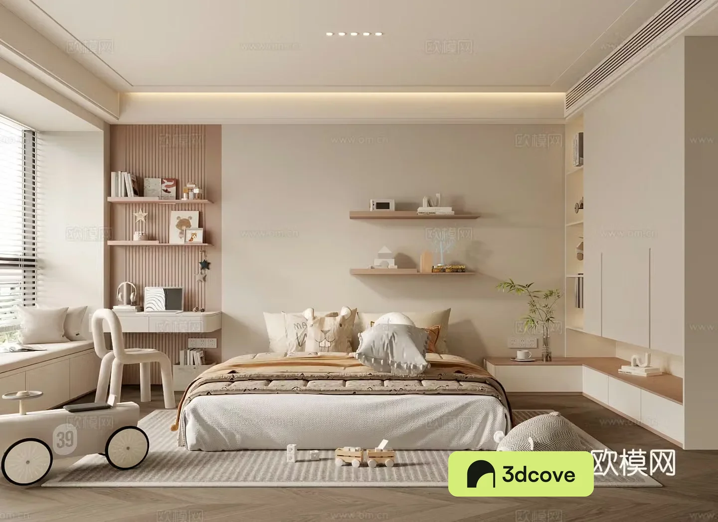 Modern children’s room Children’s bedroom Children’s master bedroom