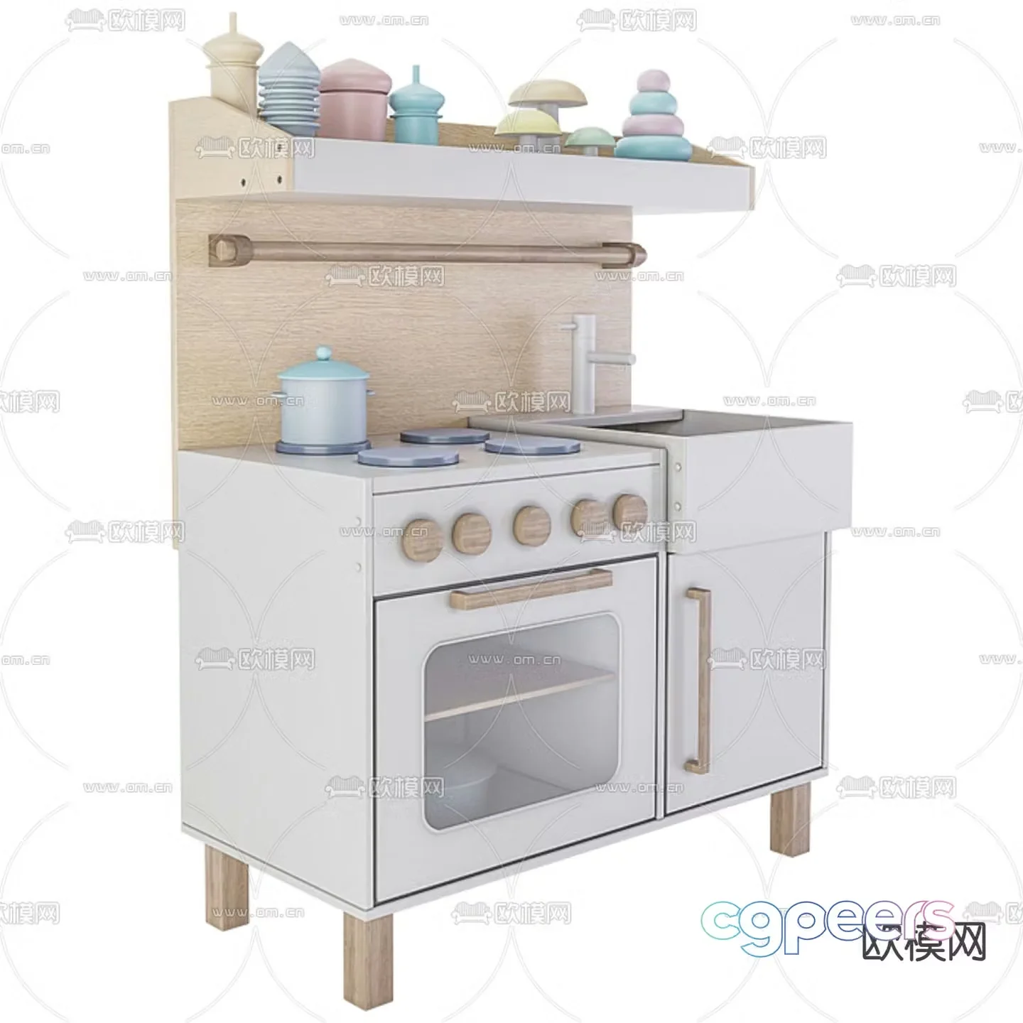 Children’s cabinet 3d model