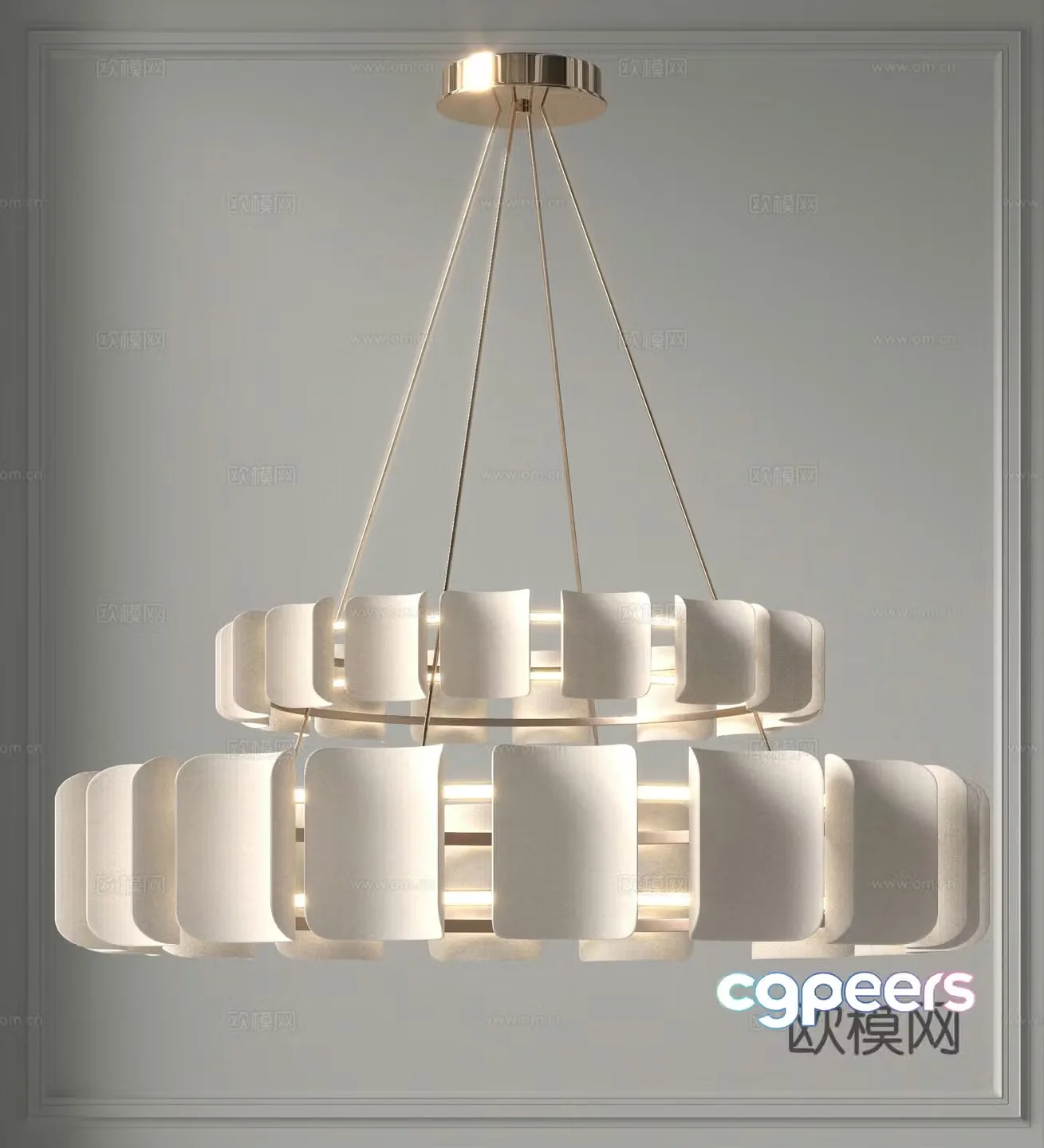 Lamps Chandelier Lighting Decorative Lights 3D Model
