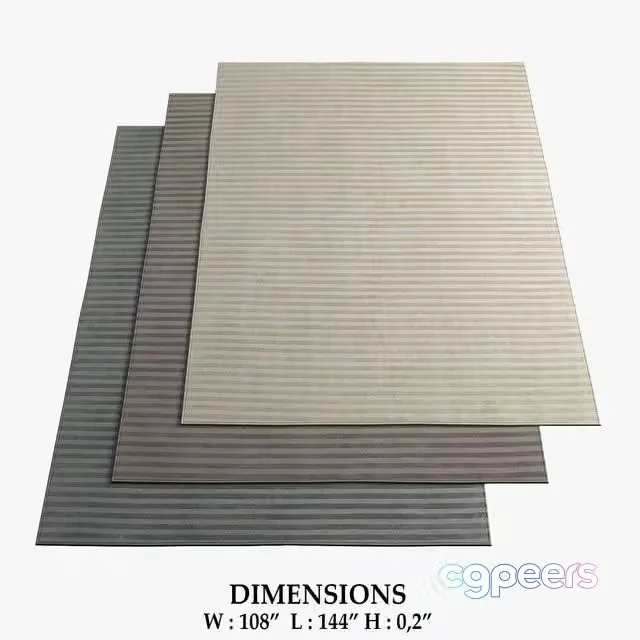 3ds Max Free – Restoration Hardware Rugs_126