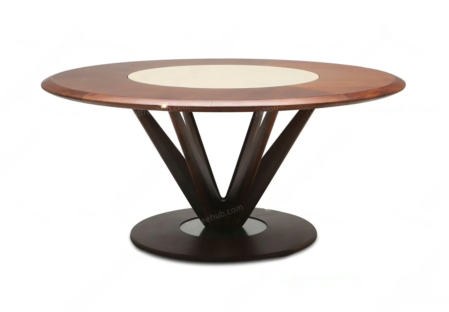 Round Wooden Table 3D Model – 22869 – VRAY Render