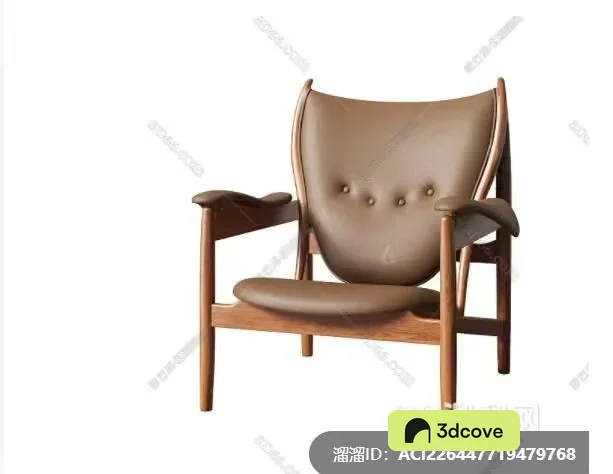 Wooden Leather Chair