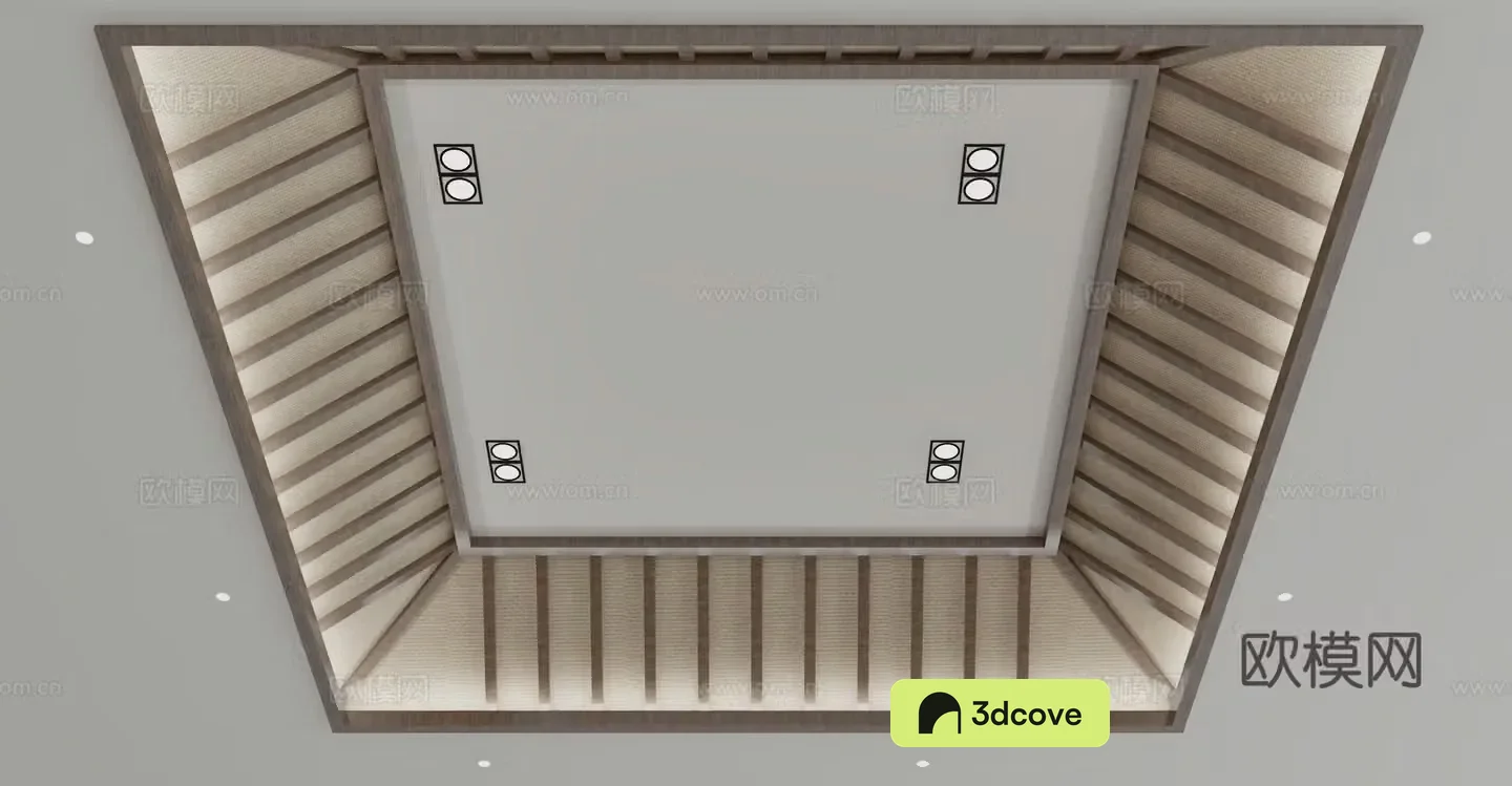 New Chinese style ceiling