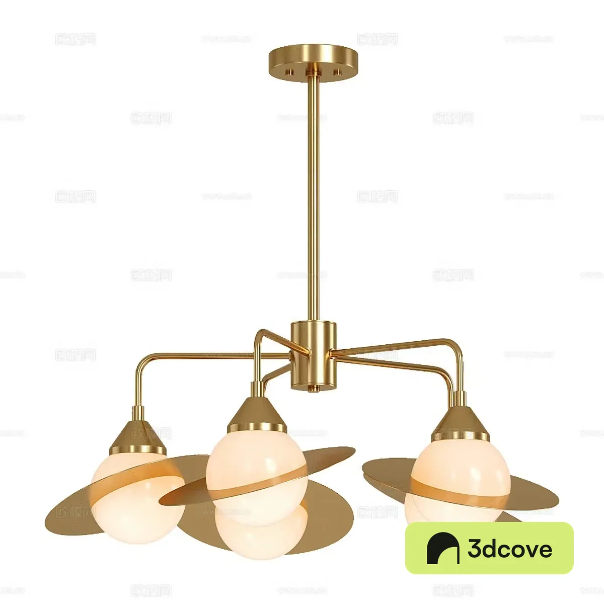 Modern simple and light luxury chandeliers simple chandeliers spherical chandeliers living room chandeliers
