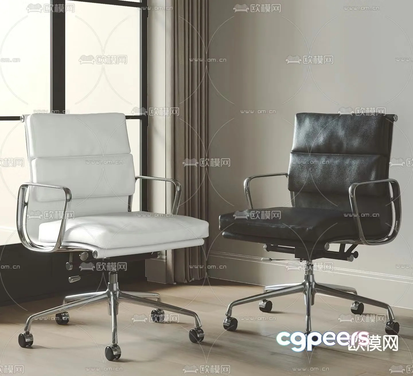 Office chair executive chair 3d model