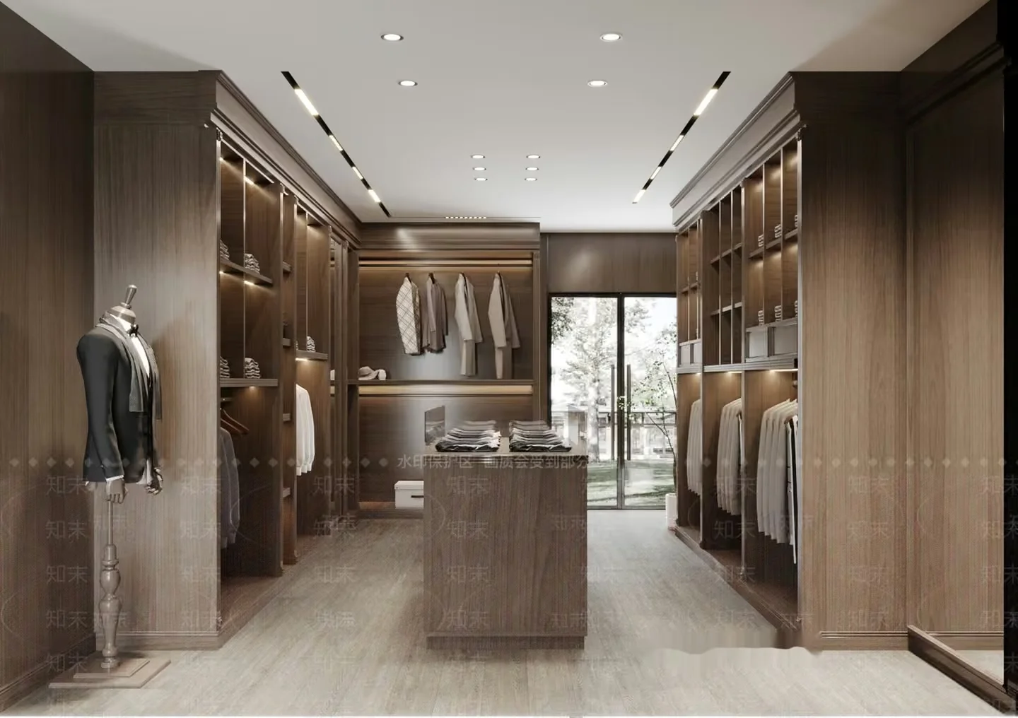 A Clothing Store 3D Model – 5770 – VRAY Render