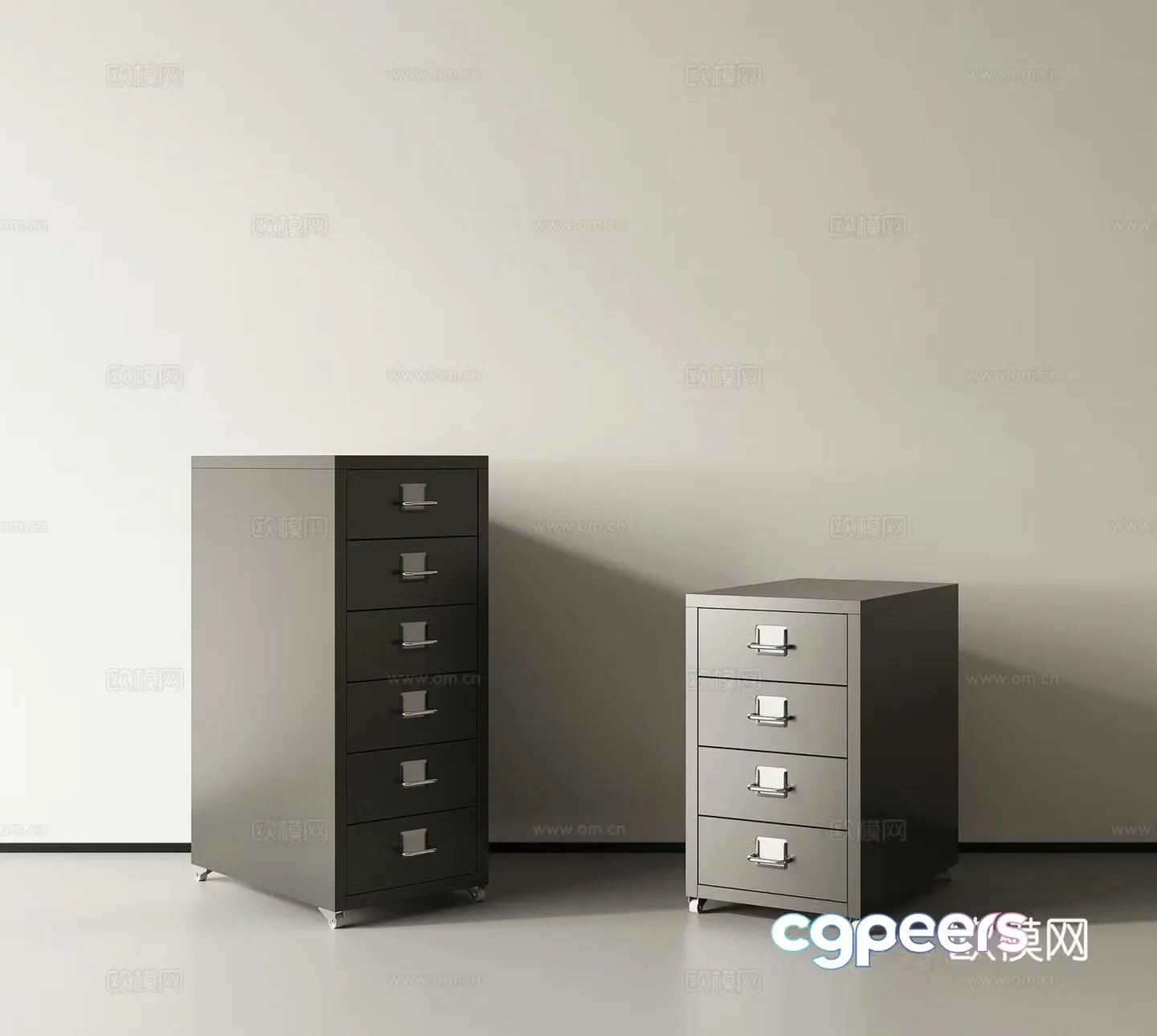 Storage cabinet 3d model