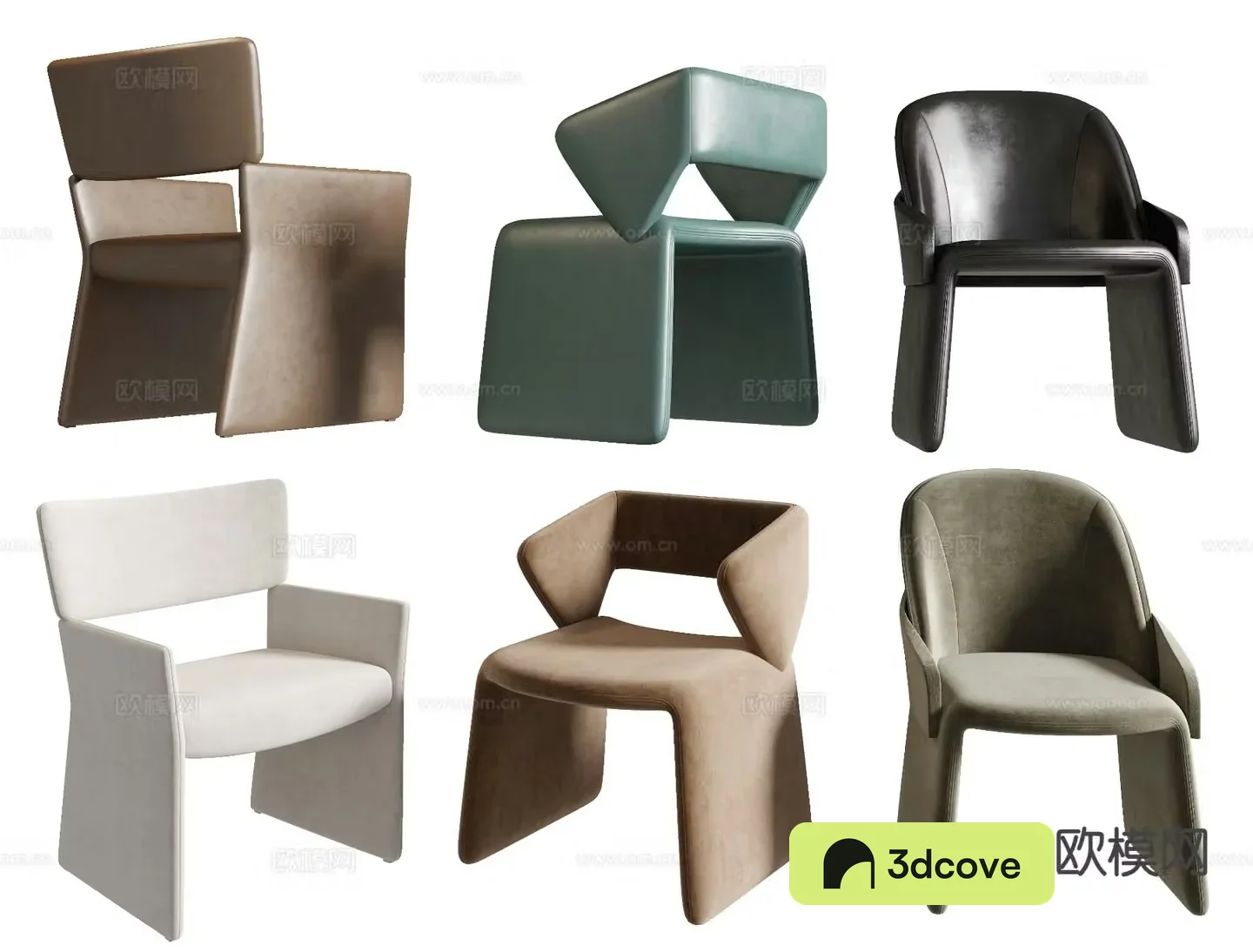 Modern single chair fabric chair