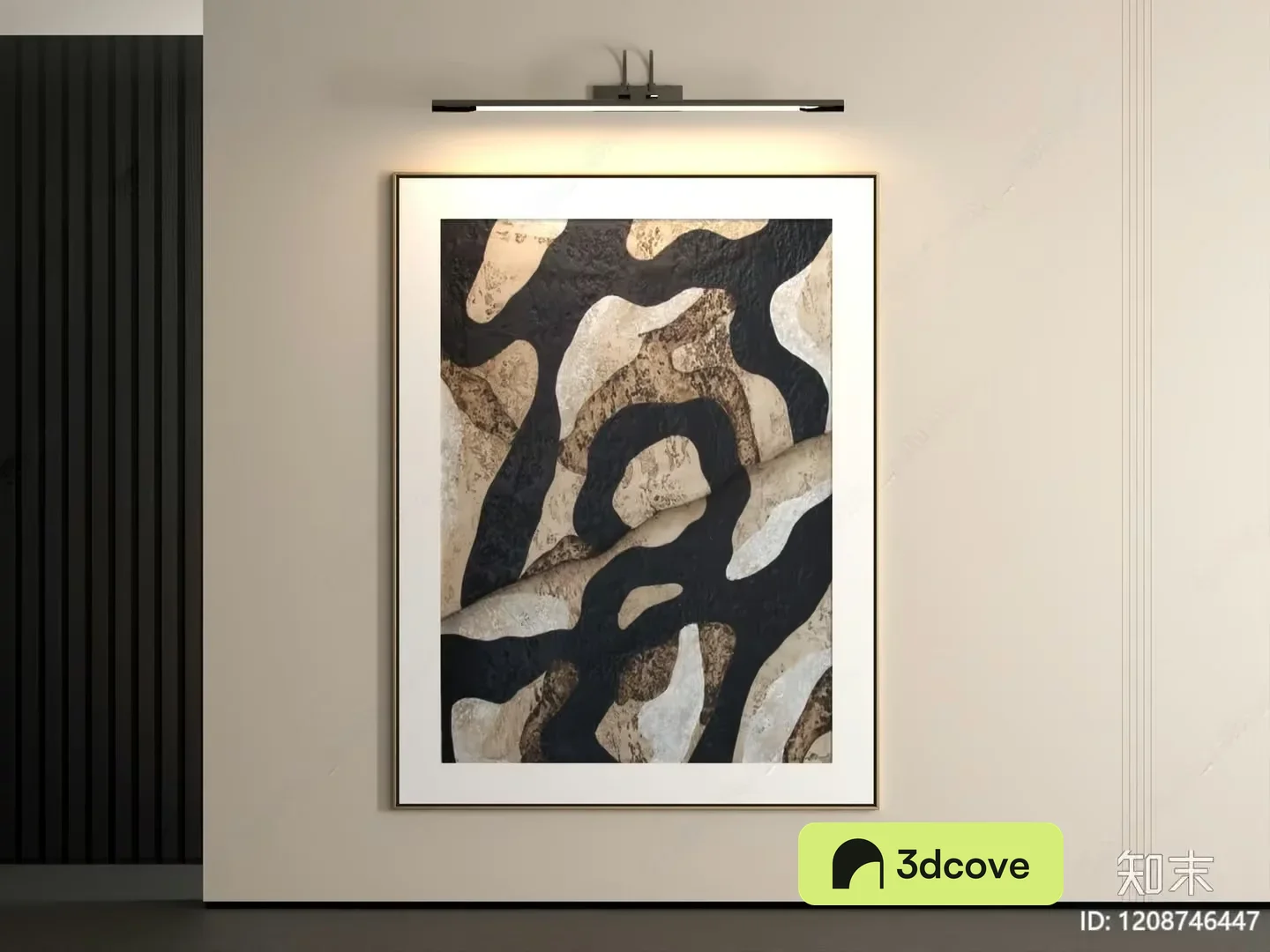 Abstract Artwork In A Modern Setting