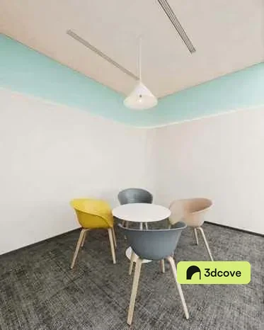 A Small Table With Two Chairs