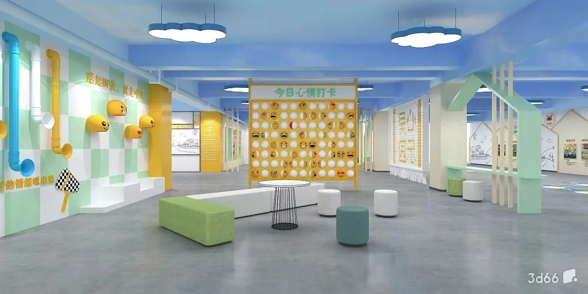Modern Playroom 3D Model – 21818 – VRAY Render