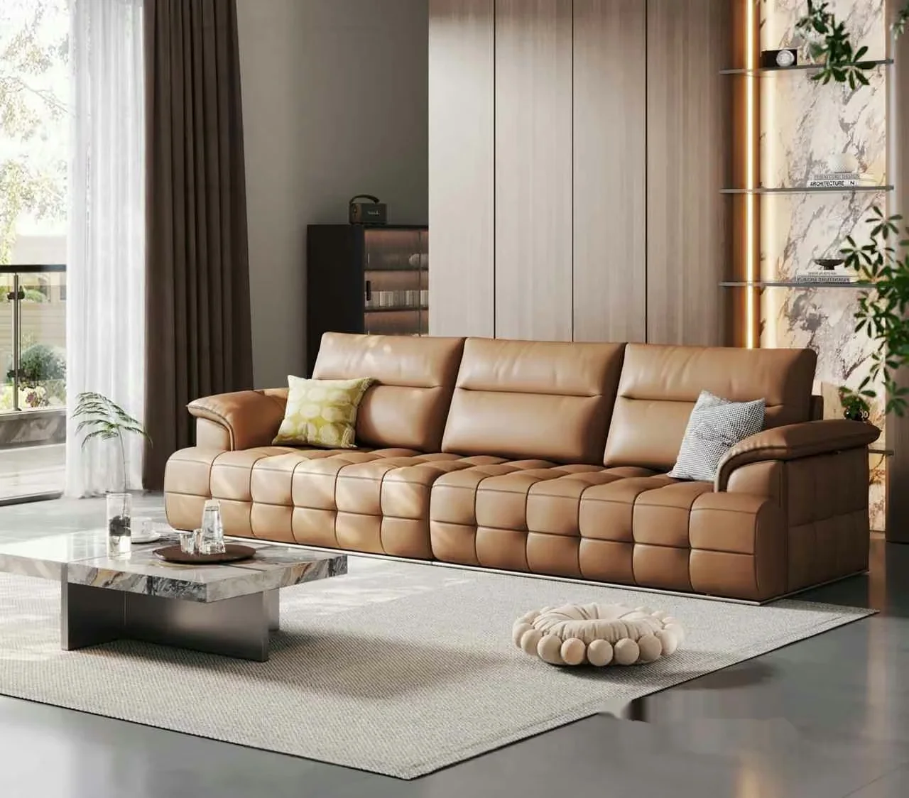 Modern Living Room 3D Model – 634 – CORONA Render