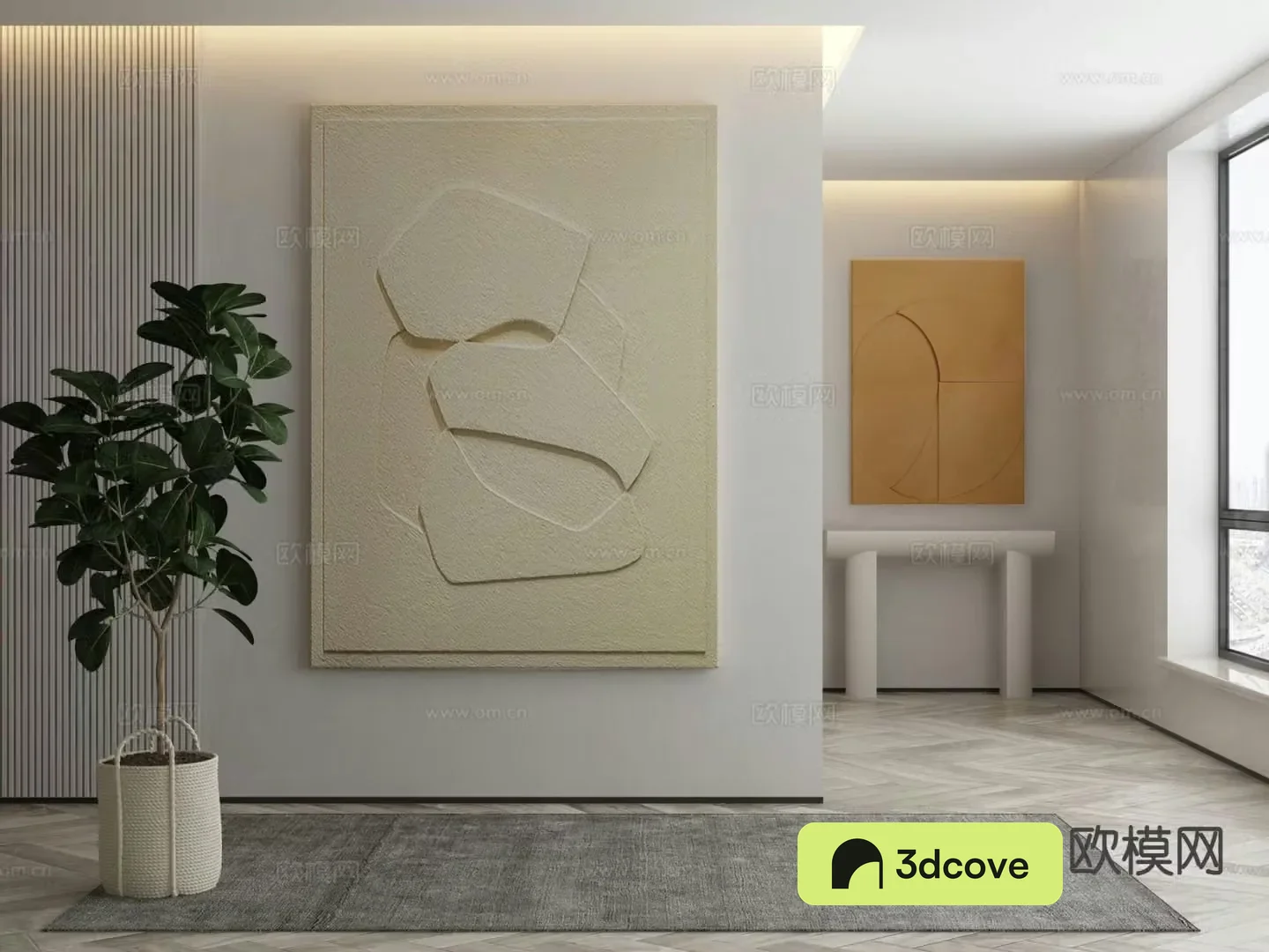 Modern decorative painting three-dimensional painting