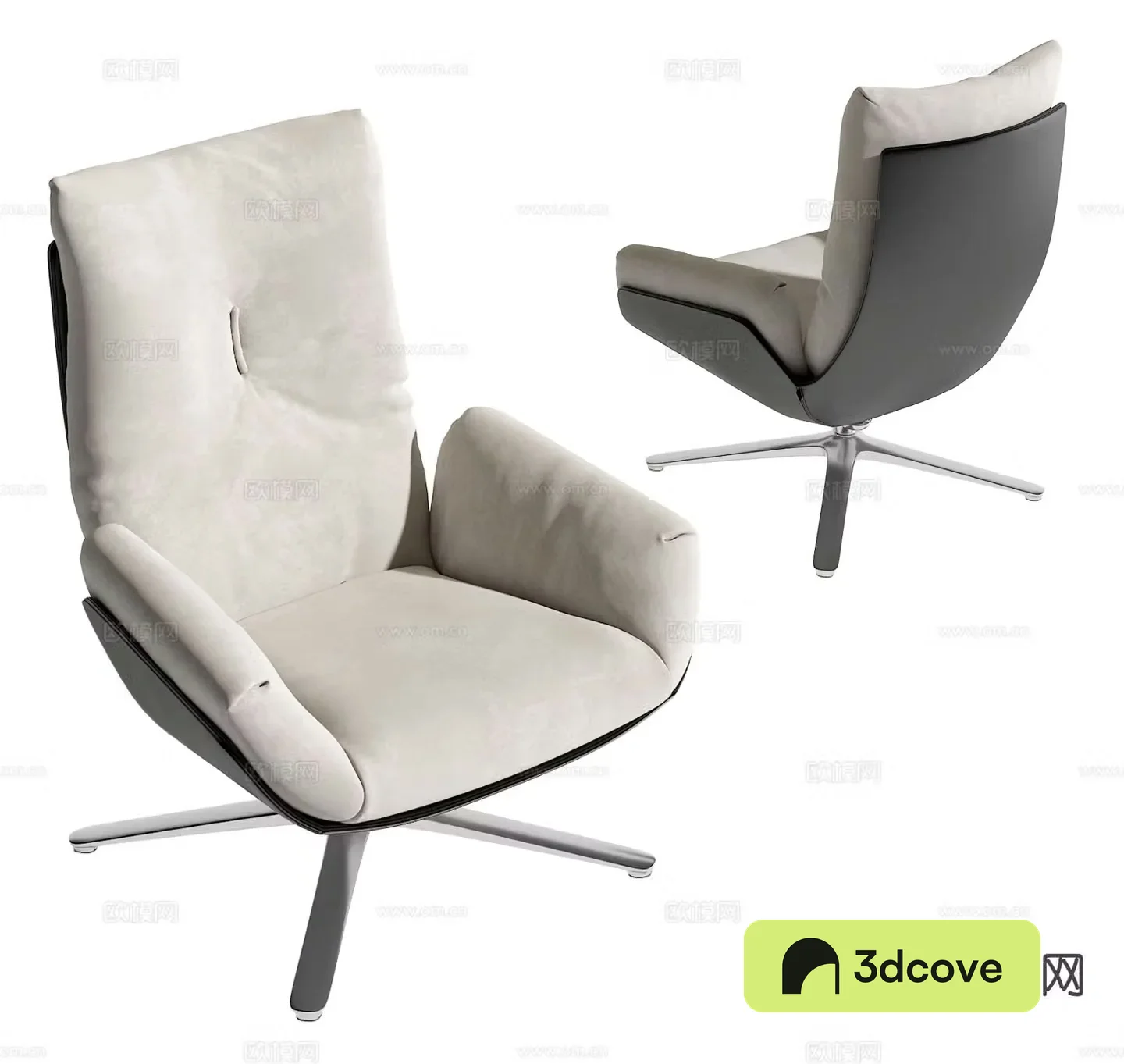 Modern single sofa