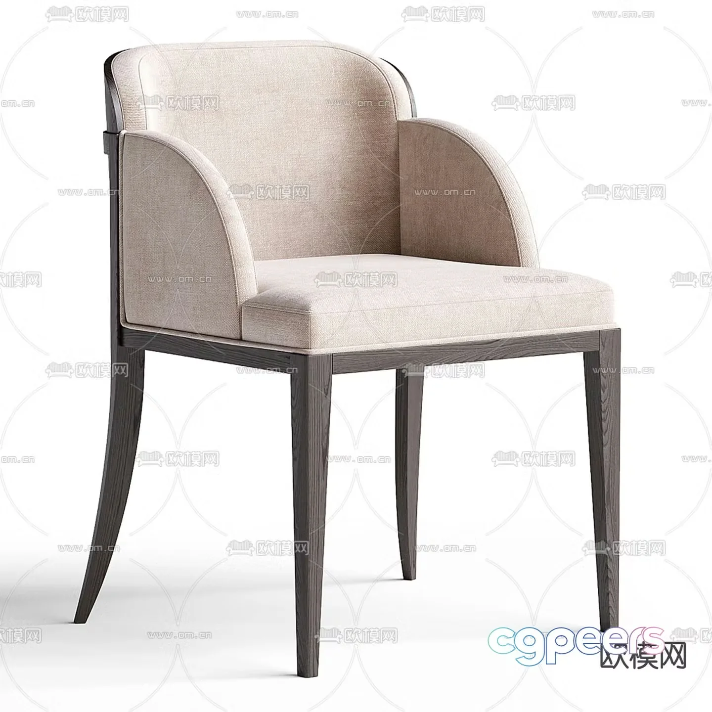 chair dining chair 3d model
