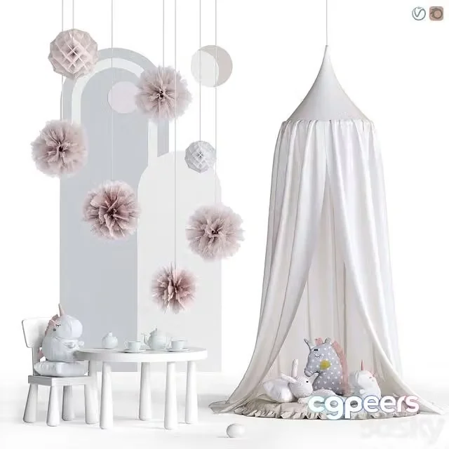 3ds Max Free – Toys, decor and furniture for children’s 142