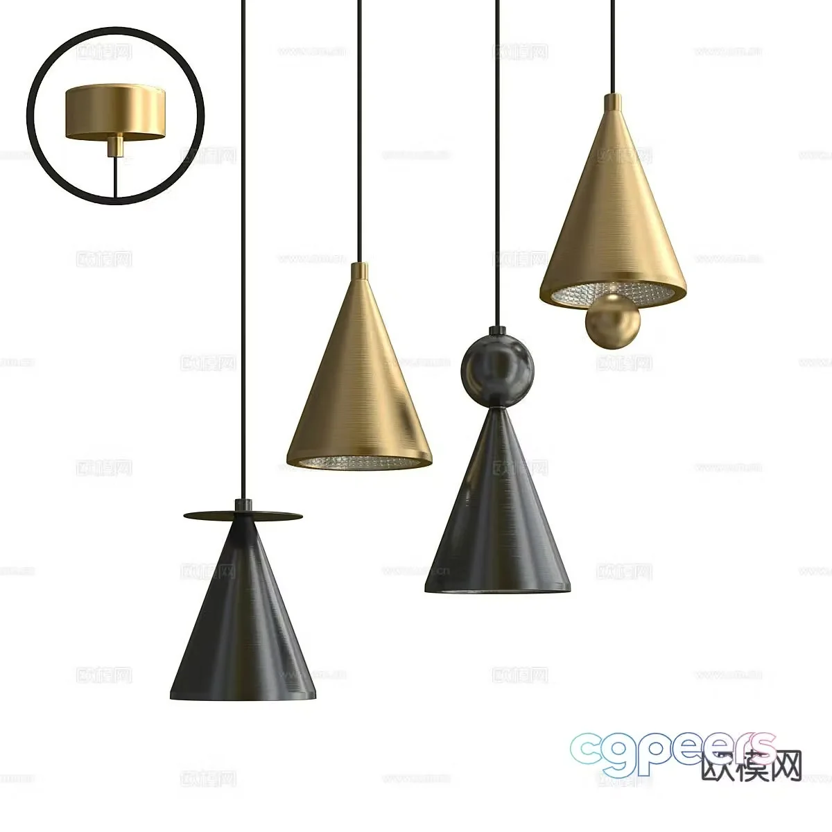 Chandelier 3d model