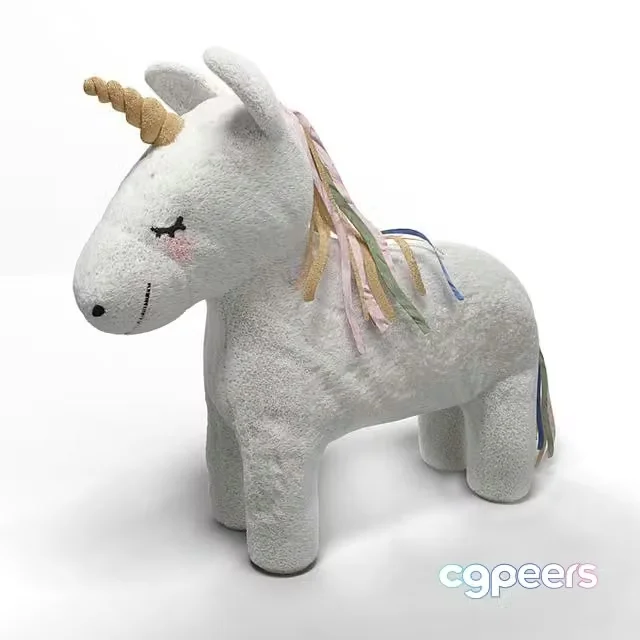 3ds Max Free – H M UNICORN TOY