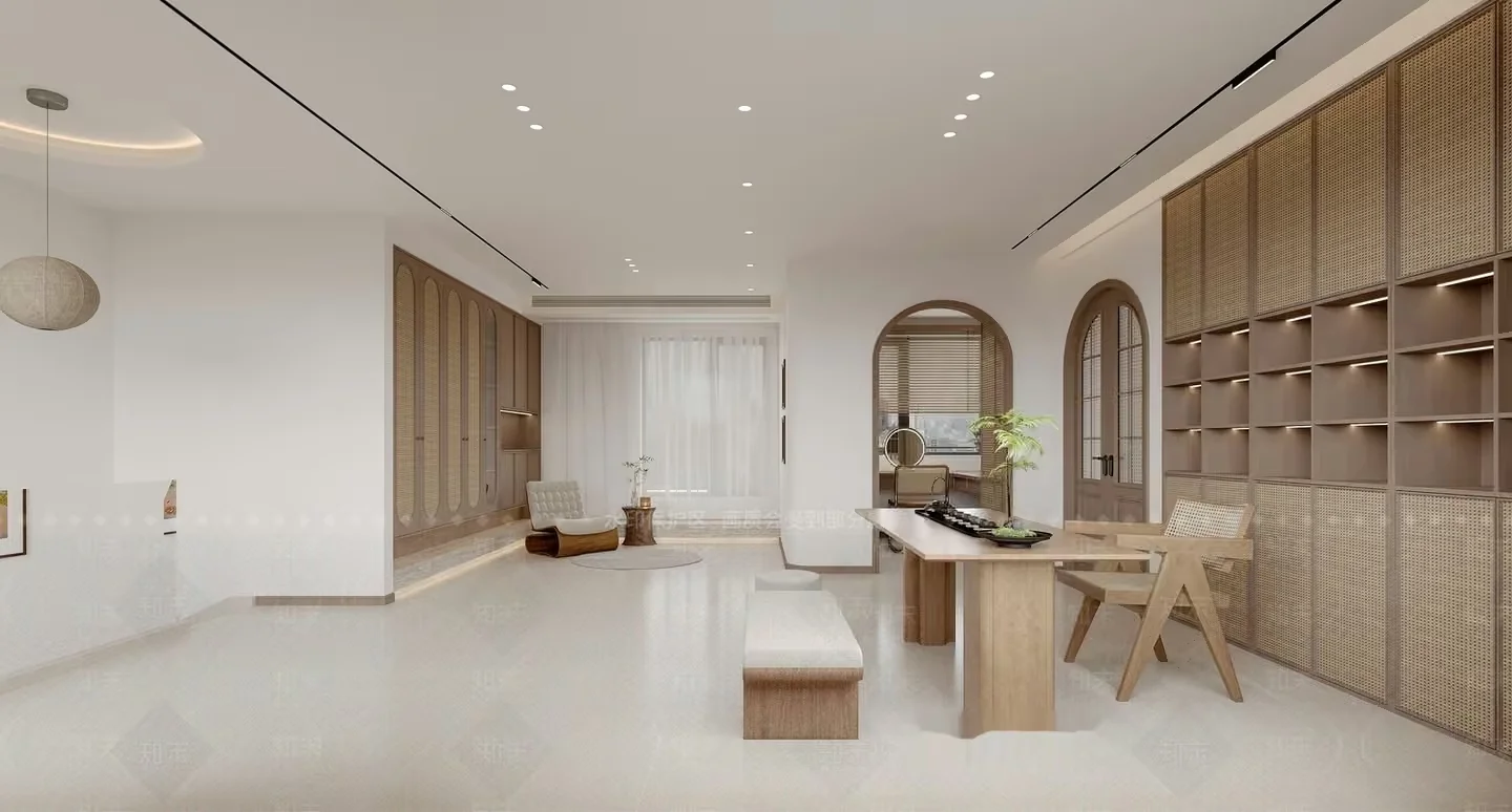 Modern Minimalist Interior 3D Model – 9828 – VRAY Render