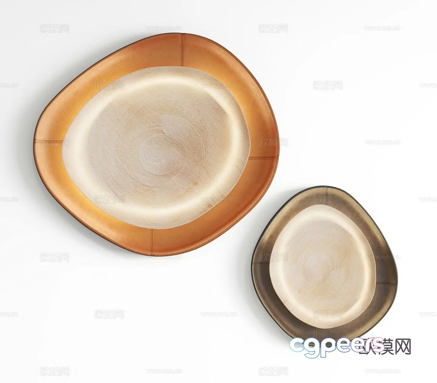 Modern special-shaped wall lamp 3d model