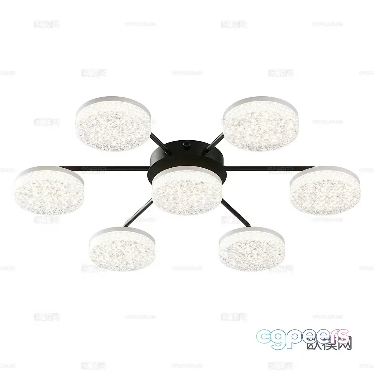 Modern ceiling lamp 3d model
